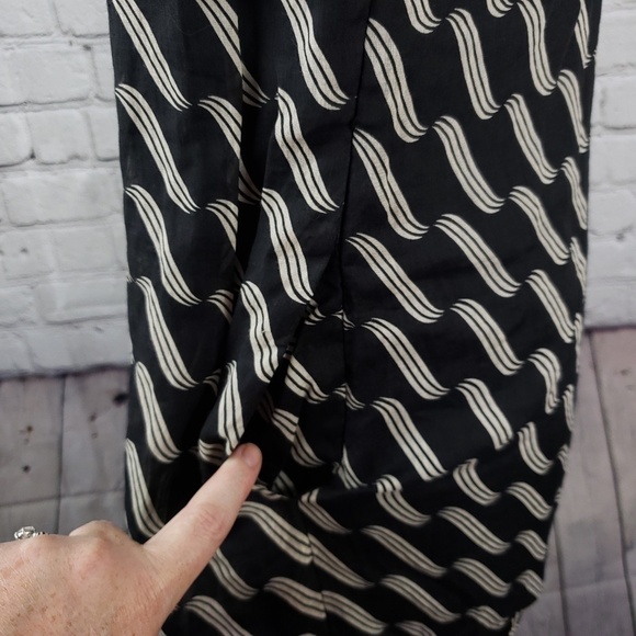 Anthropologie Maeve linen pocketed a line d - Picture 3 of 8